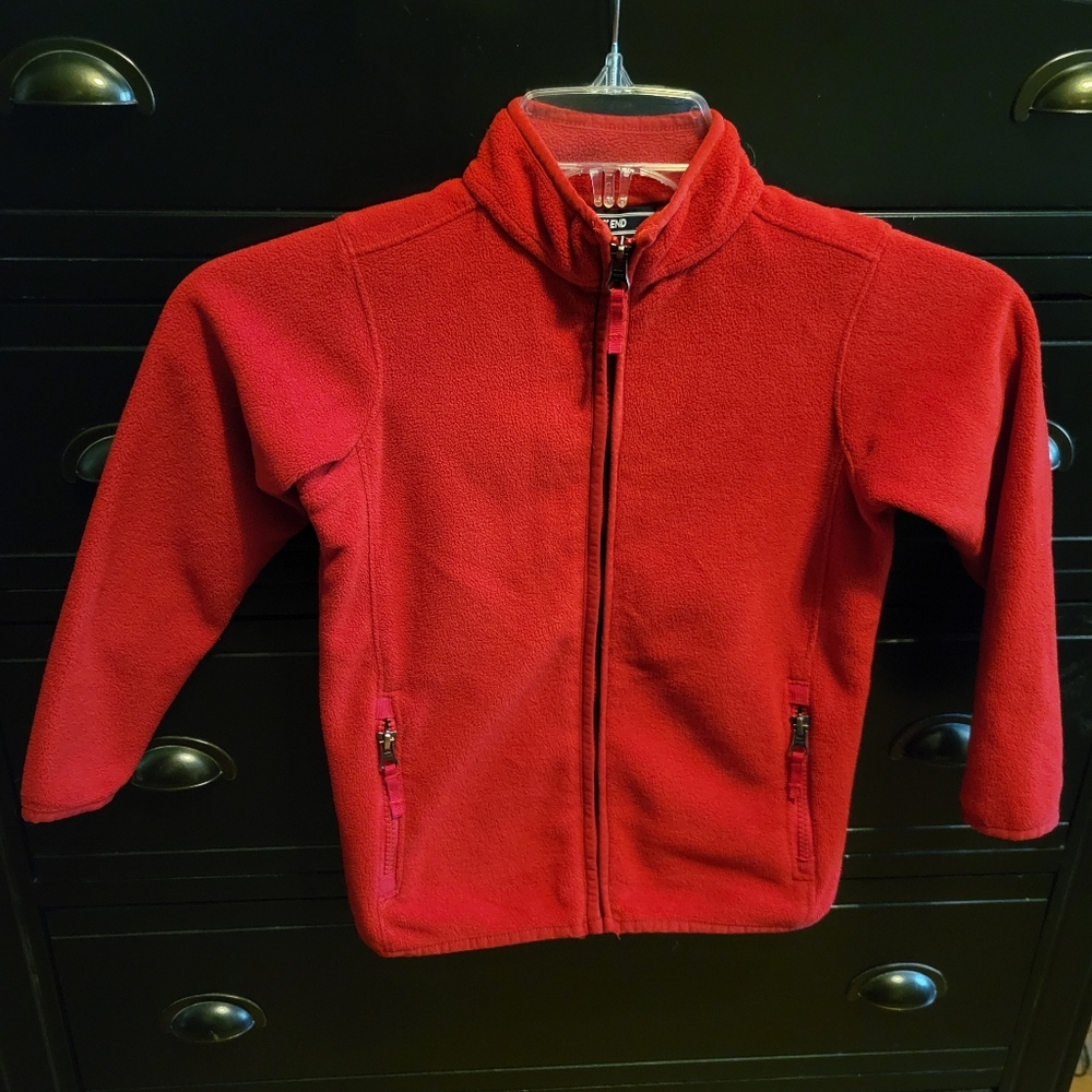 Lands End Little Boys Fleece Jacket